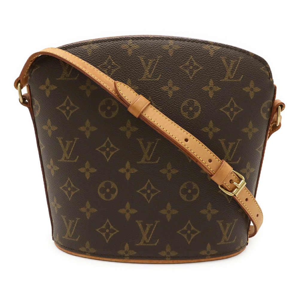 LOUIS VUITTON Monogram Druot Shoulder Bag Crossbody
